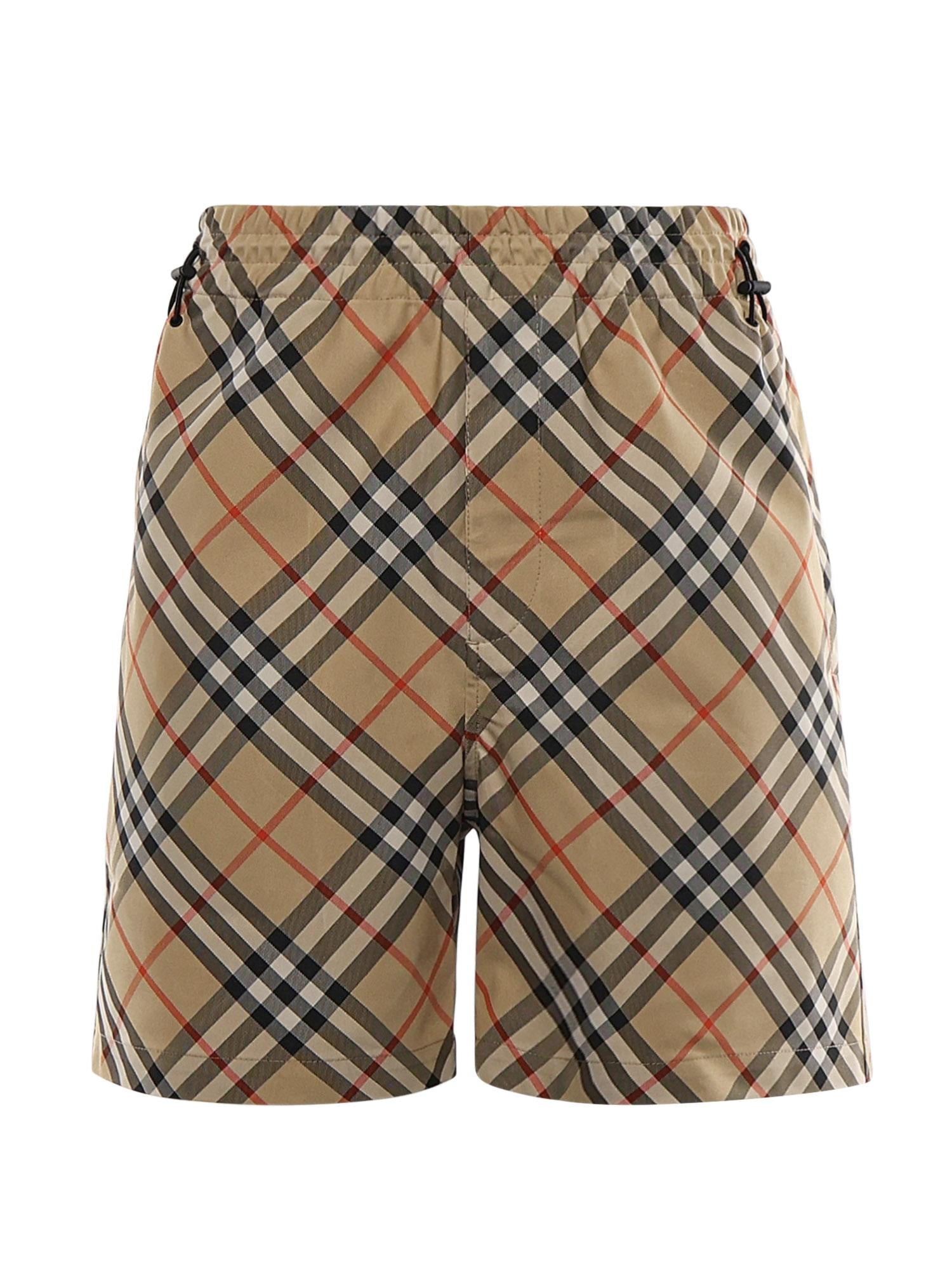 Shorts Check 8105509 B9368 BURBERRY 