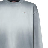 Felpa con micro logo ricamato A17630 0PKAM89M DIESEL 