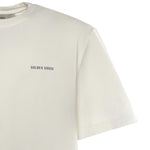 T-shirt in cotone con logo GMP01220 P00238010363 GOLDEN GOOSE 
