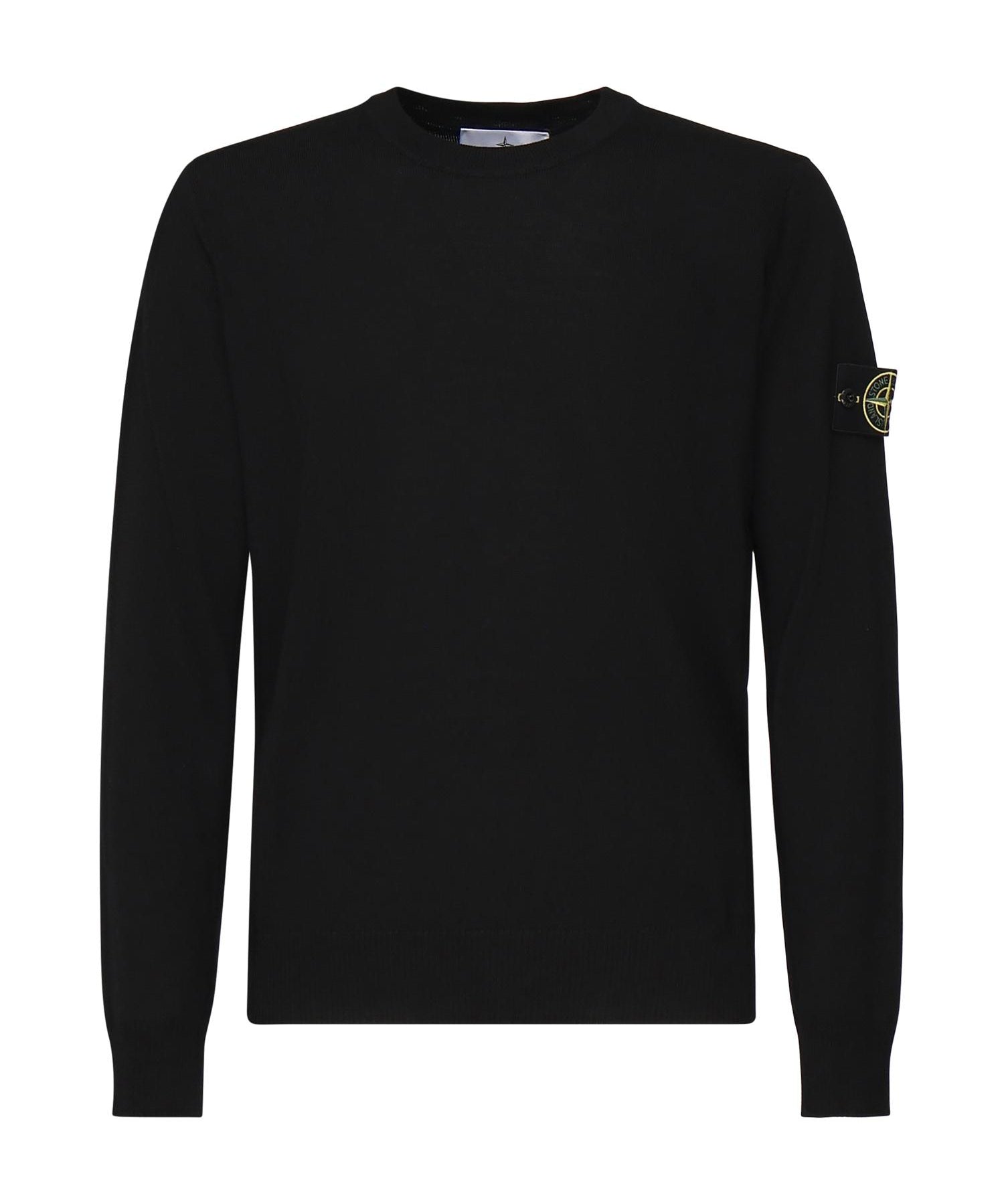 Maglione girocollo con impunture a rilievo K2S155100071 S00C4V0029 STONE ISLAND 