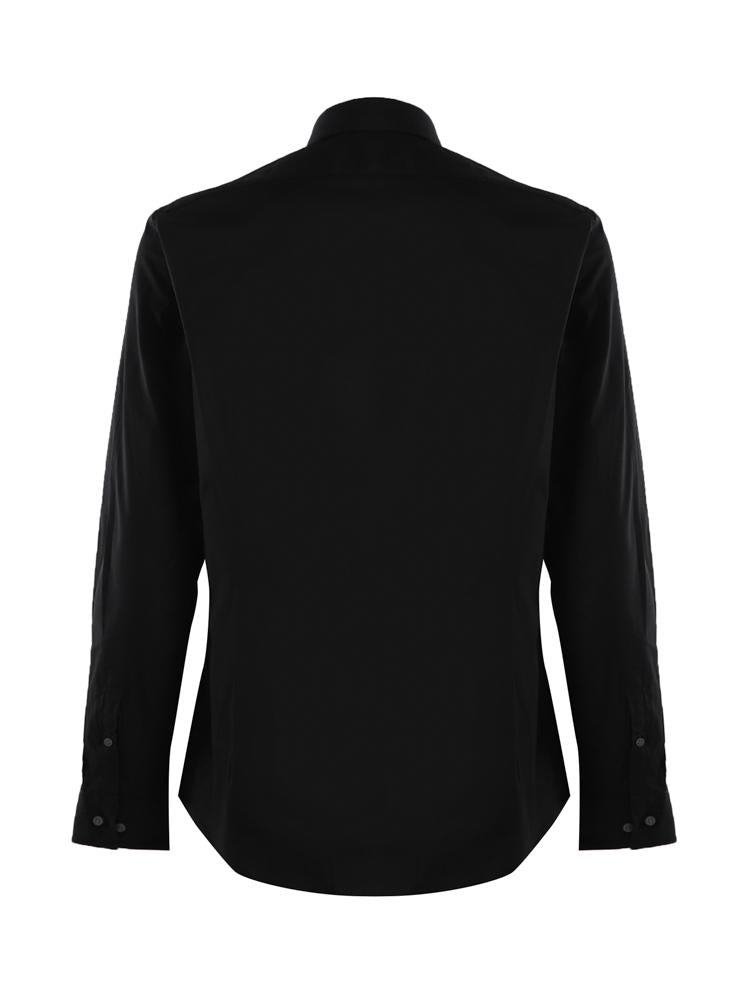 Camicia aderente in popeline elasticizzato K10K108229 -0GN CALVIN KLEIN 