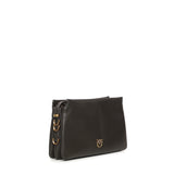 Borsa a tracolla Mini One, Two, Three Bag in pelle 105883 A0QOK35Q PINKO 