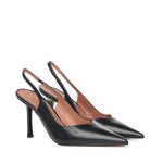 Décolleté slingback in pelle HOLLY 90 ANGUILLANERO GIULIANO GALIANO 