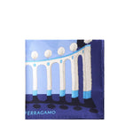 Foulard in seta con stampa 310212 785680002 FERRAGAMO 
