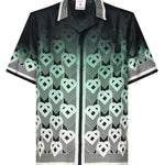 Camicia con monogram sfumato in seta MPF25SH00304  CASABLANCA 