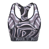 Top in Lycra con stampa Labirinto 5UTP55 5U855052 PUCCI 