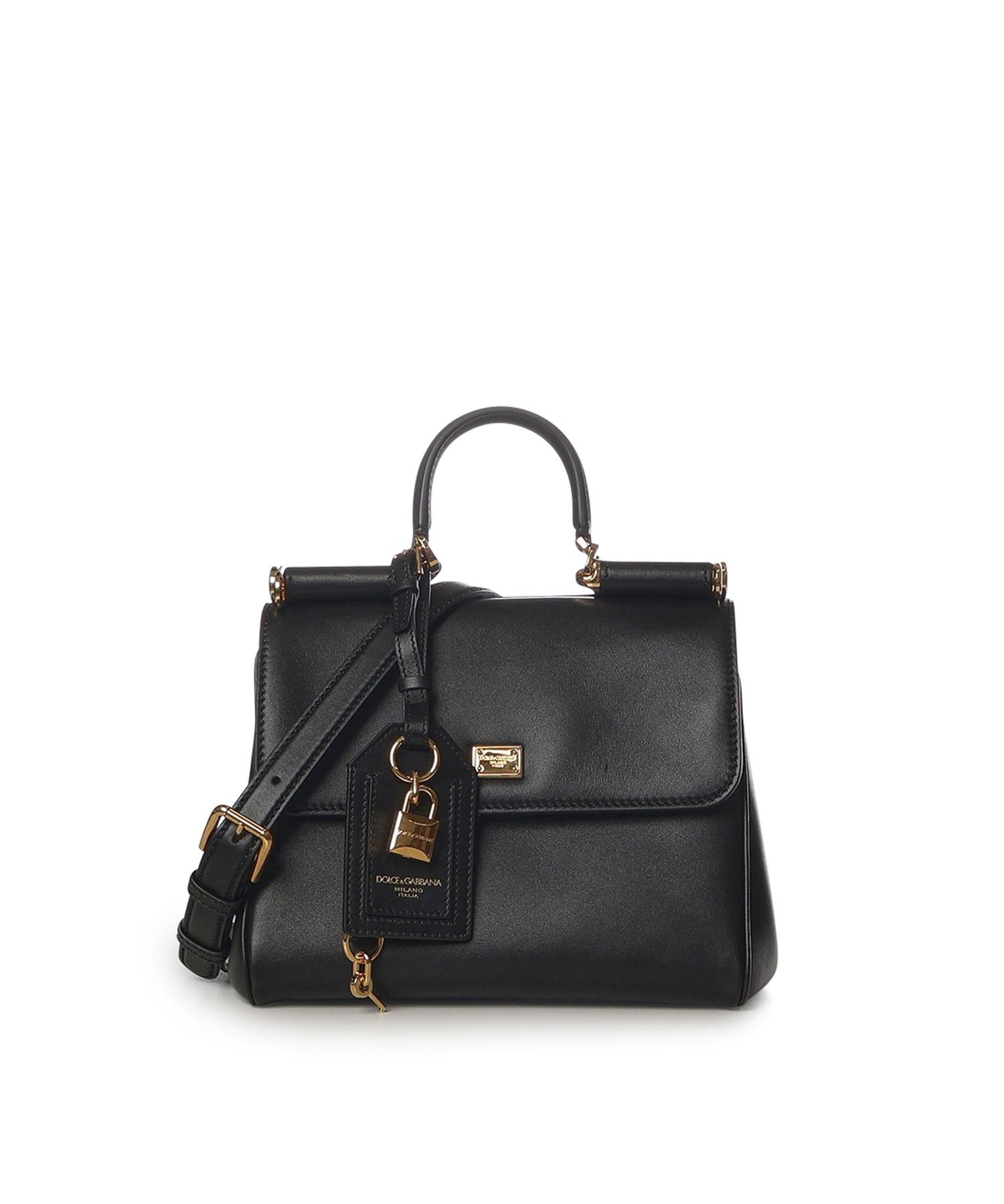 Borsa a mano My Sicily piccola in pelle di vitello plongé BB7781 B732180999 DOLCE & GABBANA 