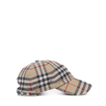 Cappello da baseball a quadri 8075641 A7026 BURBERRY 