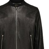 Bomber Good Fellas in pelle GOODFELLAS PITONENERO GIULIANO GALIANO 