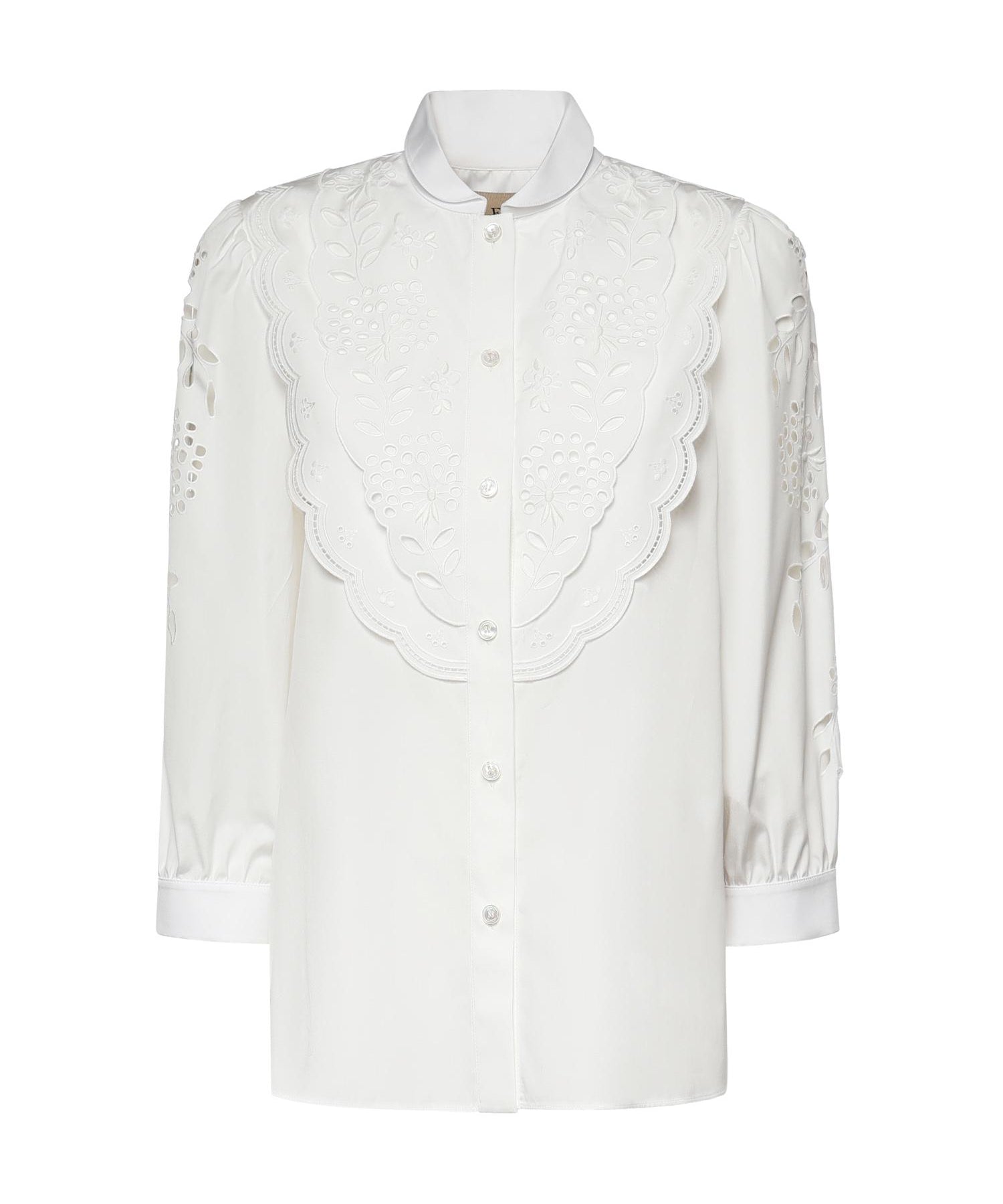 Camicia in popeline ricamata 8B3AB820 9VN0BO VALENTINO GARAVANI 