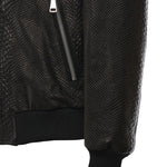 Bomber Florence in pelle FLORENCE PITONENERO GIULIANO GALIANO 