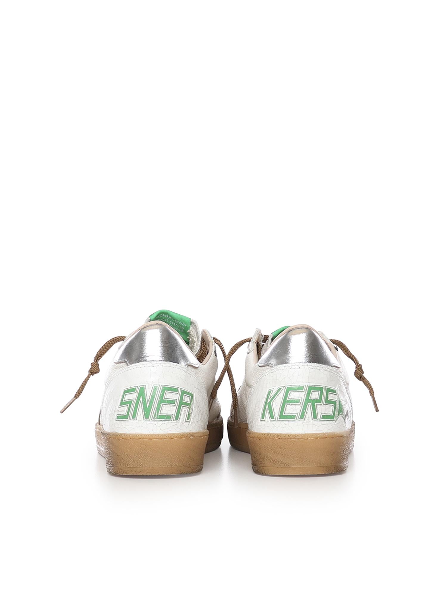 Sneaker Ball star in pelle GMF00117 F00816310414 GOLDEN GOOSE 