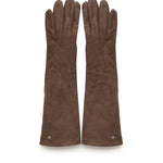 Guanti lunghi in nappa scamosciata 2524566013600 004 MAX MARA 