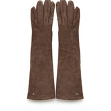 Guanti lunghi in nappa scamosciata 2524566013600 004 MAX MARA 