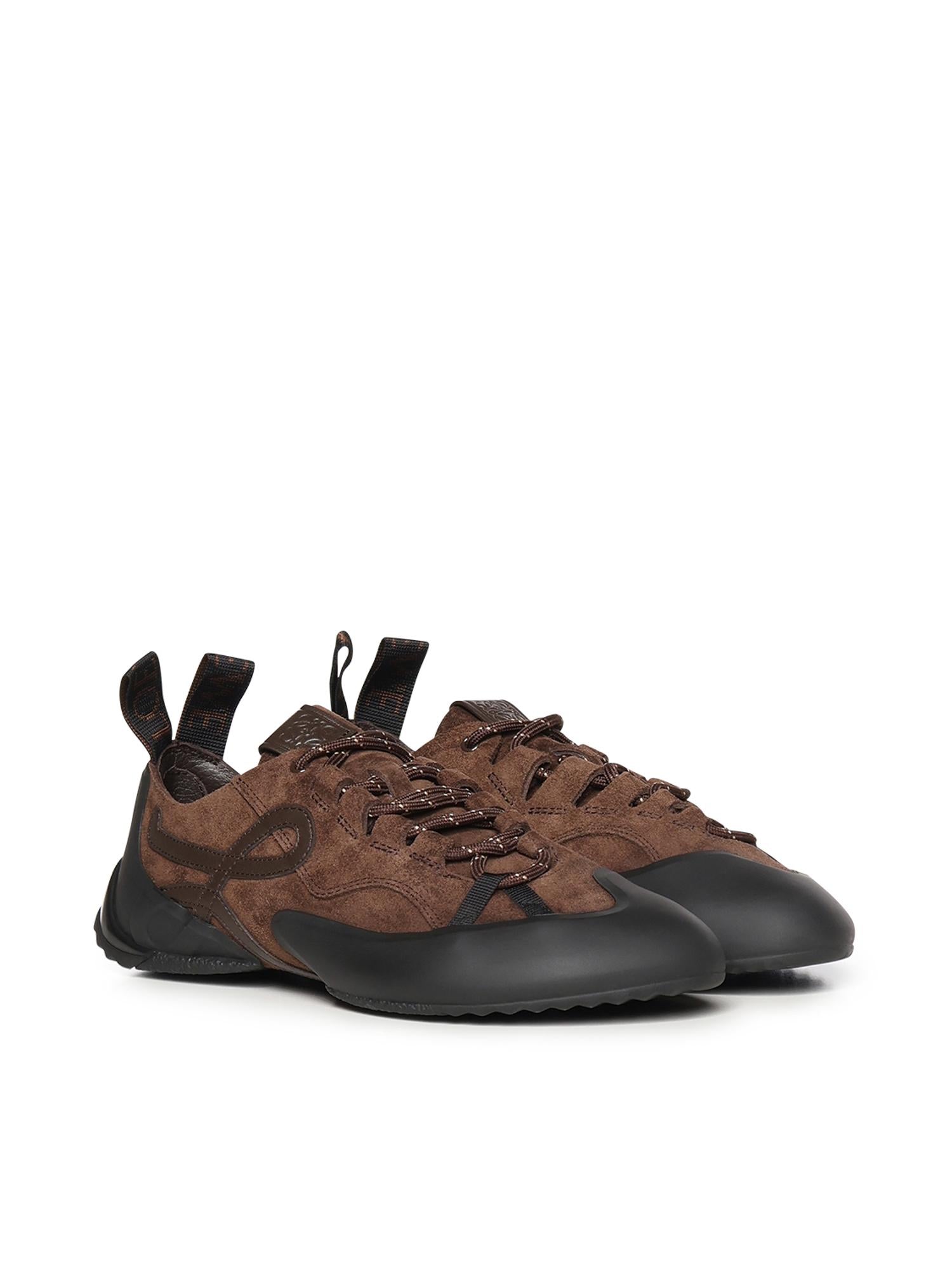 Sneaker Grip in pelle scamosciata L814282X78 3223 LOEWE 