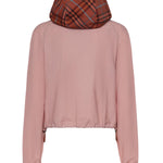 Giacca Newcott cropped con cappuccio 8118253 C4026 BURBERRY 