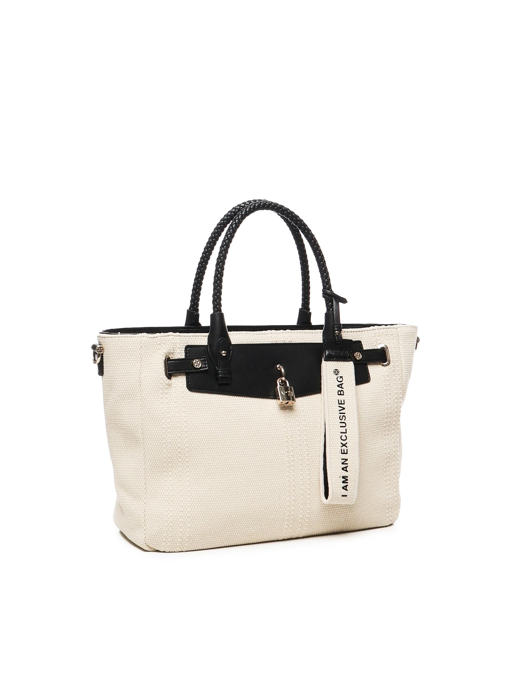 Borsa a spalla Rebecca 73BS8VY01 REBECCAOFF WHITE/NERO V° 73 