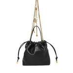 Borsa a spalla piccola Chloé Icons con catena in pelle CH26UP789R12 001 CHLOÉ 