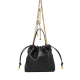 Borsa a spalla piccola Chloé Icons con catena in pelle CH26UP789R12 001 CHLOÉ 