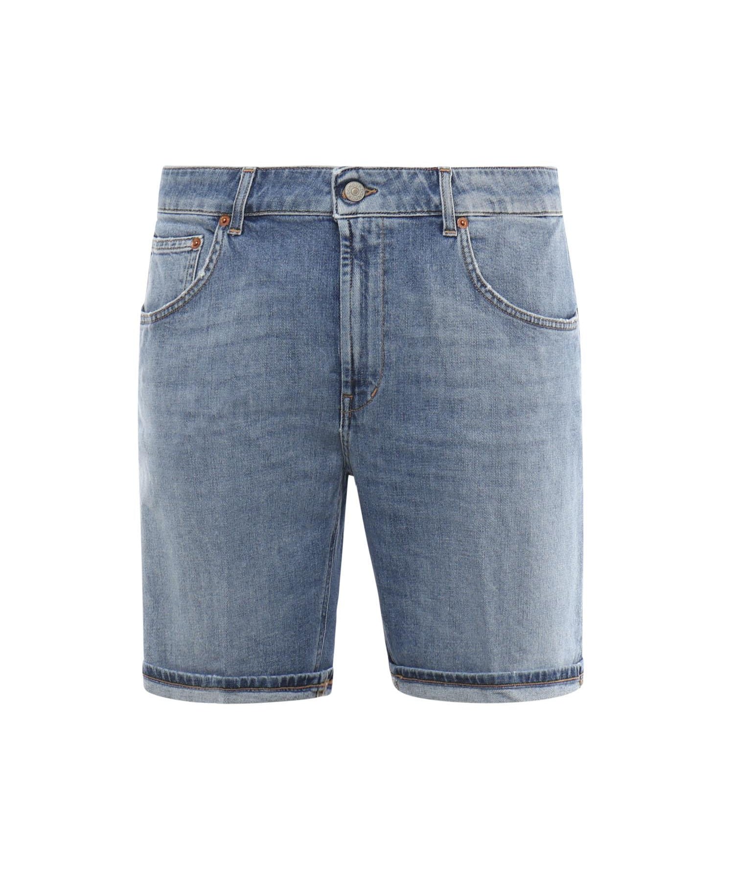 Bermuda Derick in denim stretch UP454 DSK297UJ09800 DONDUP 