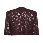 Giacca spencer in pizzo 106552 A330R57 PINKO 