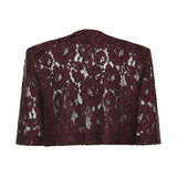 Giacca spencer in pizzo 106552 A330R57 PINKO 