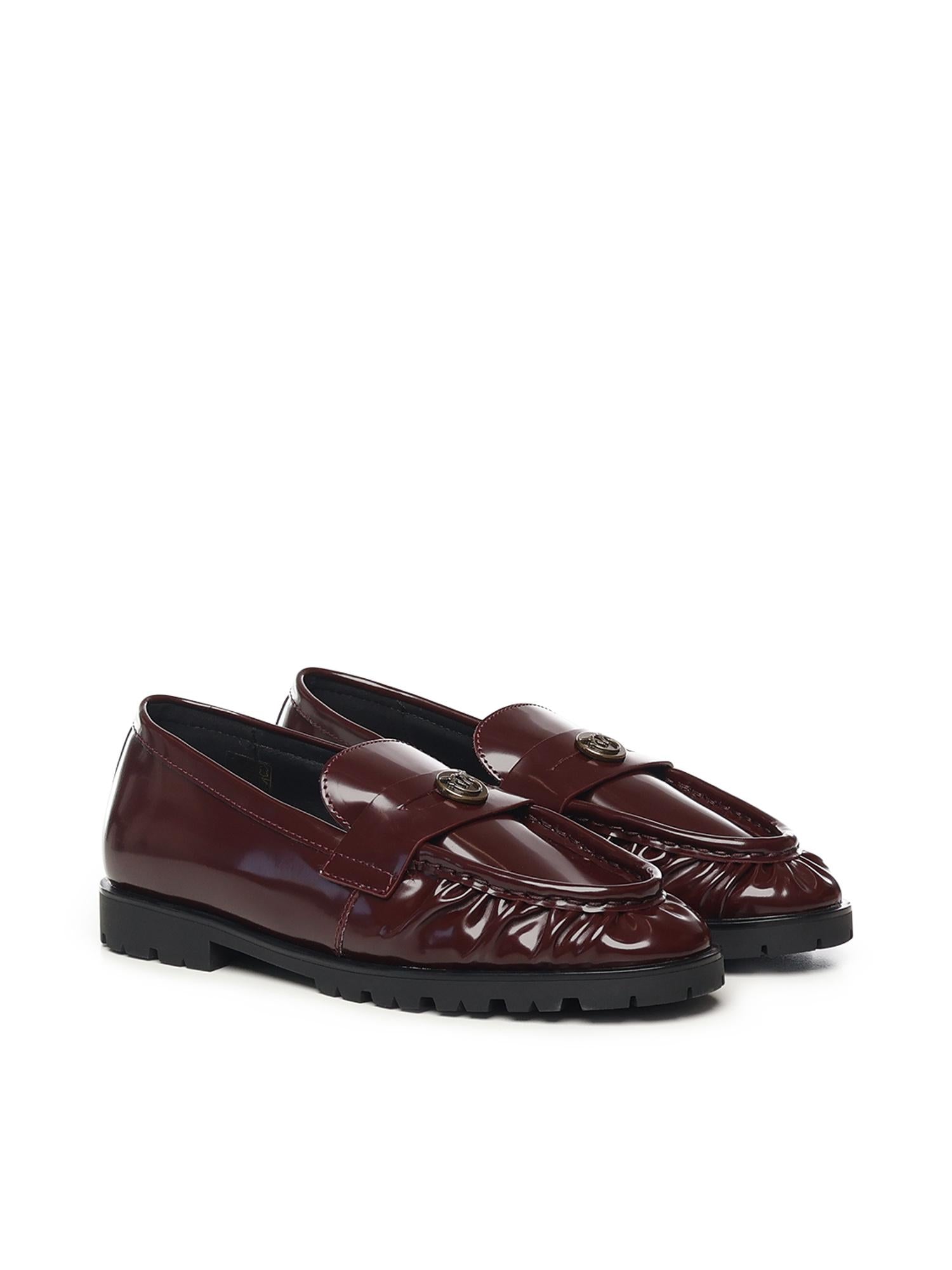 Mocassini con logo SD0435 P114P61 PINKO 