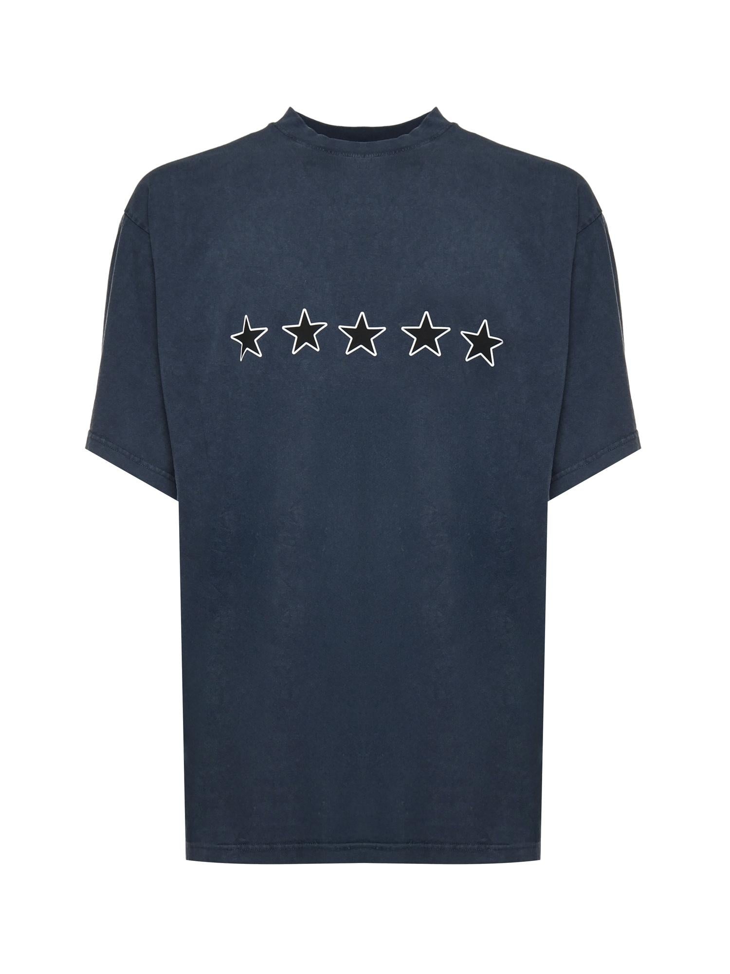 T-shirt Twisted in cotone 850403 TTVL28806 BALENCIAGA 