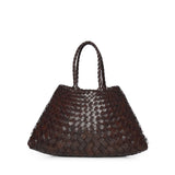 Borsa Santa Croce small in pelle 8893 DK BROWN DRAGON DIFFUSION 