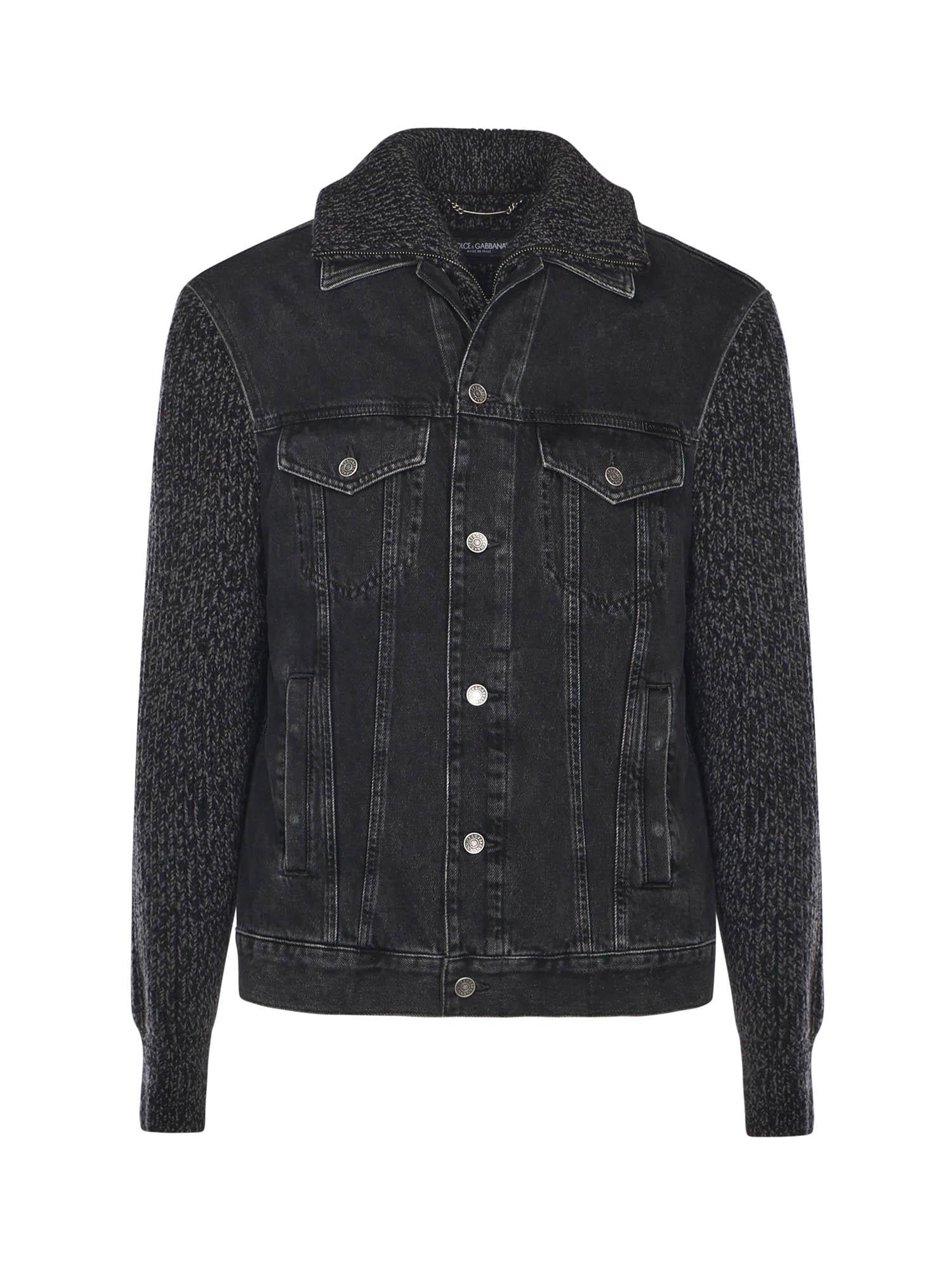 Giubbino in denim G9BTPD GJ701S9001 DOLCE & GABBANA 