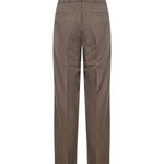 Pantaloni in misto lana con pinces PT005V2 BRW BONSAI 