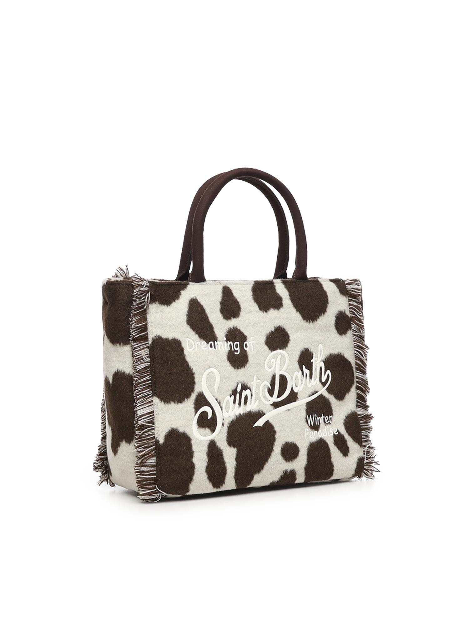 Borsa a mano Colette Felt in misto lana COL0037 01434I MC2 SAINT BARTH 