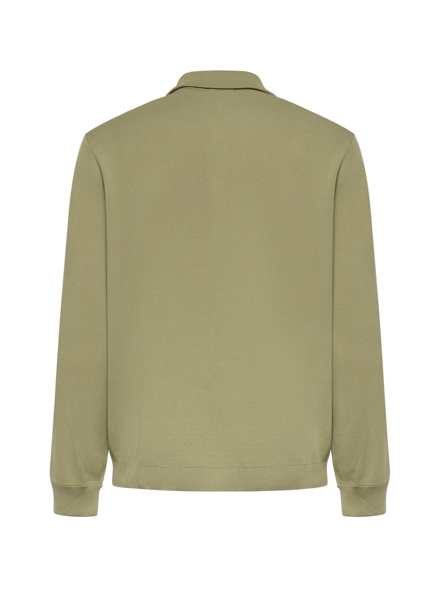 Overshirt in maglia di viscosa con logo JAPM 026Y AUTRY 