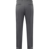 Pantaloni sartoriali in gabardine di misto lana ALEXANDER SHORTER RISV FPDOGRIGIO BE ABLE 