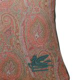 Cuscino in velluto e pelle con motivo Arnica UHNA0003 AQ321V0018 ETRO HOME 