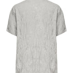 T-shirt in jersey di cotone froissé con stampa 833132 V5K501367 BOTTEGA VENETA 