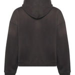 Felpa con cappuccio nera vintage<BR/> MLM100160 17 REPRESENT 