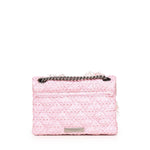 Borsa mini Kensington in rafia 5603498999 PINK KURT GEIGER 