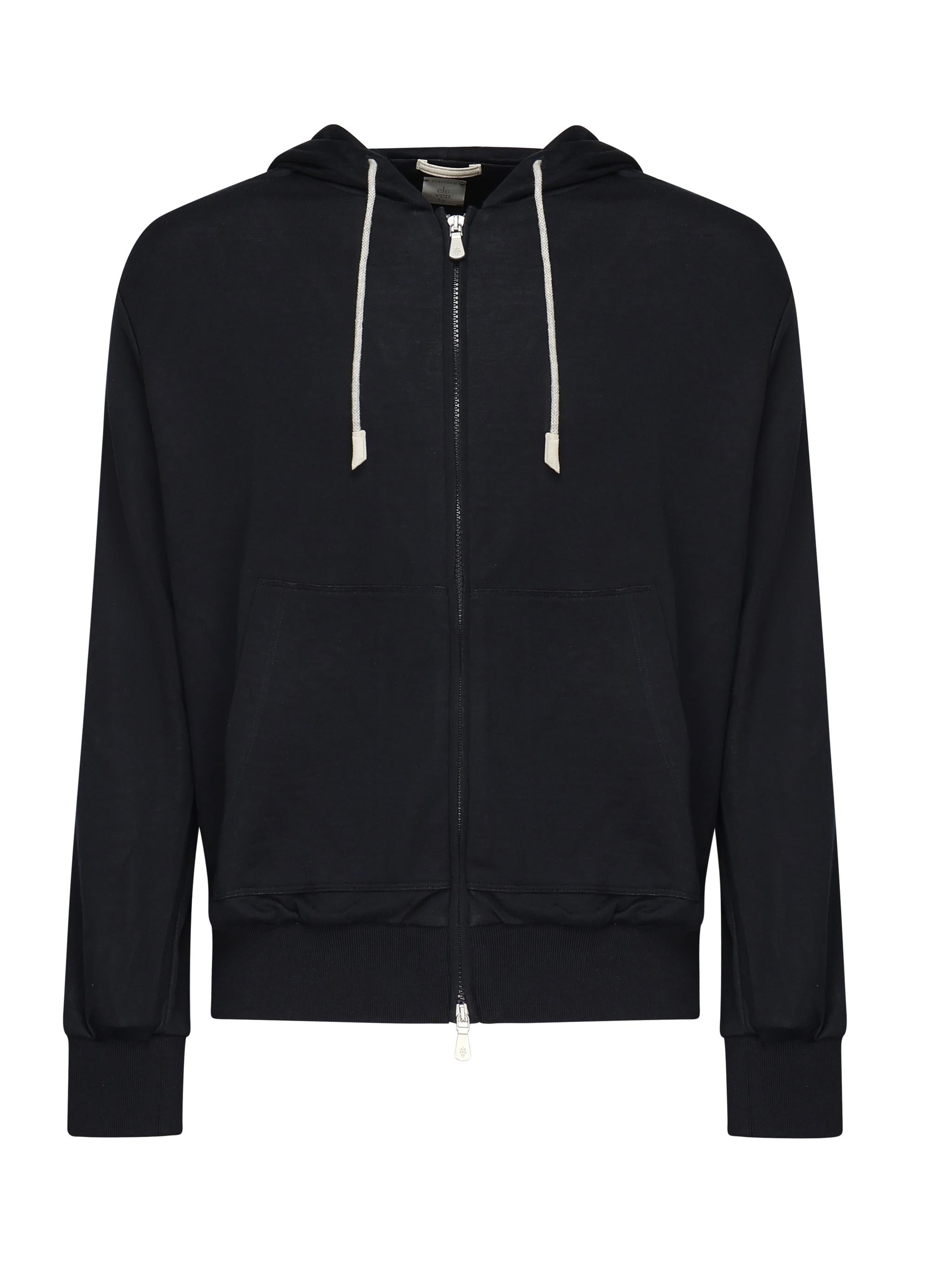 FELPA FULL ZIP SETA COTONE K75FELK23TES0K034 11 ELEVENTY 