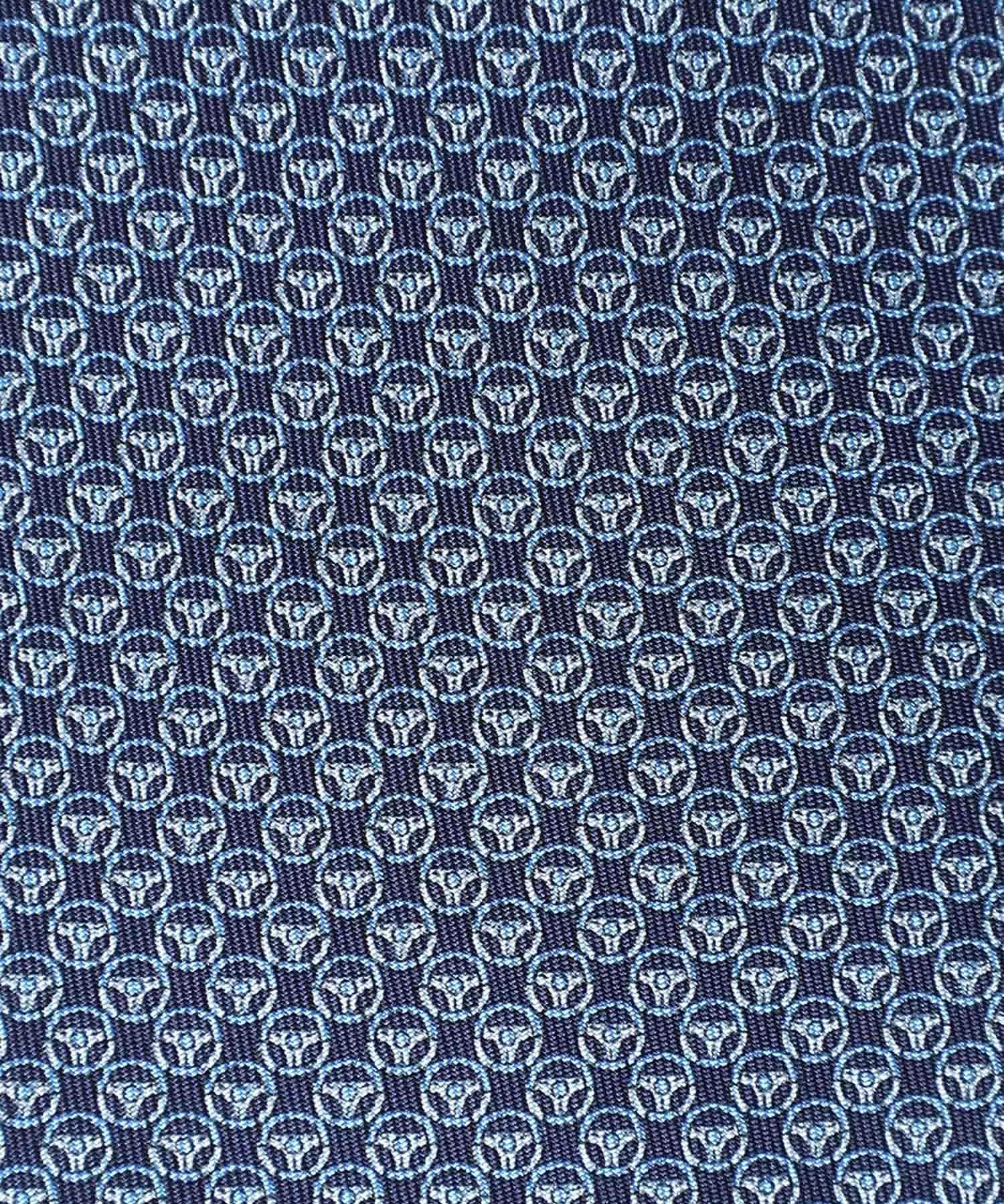 Cravatta in seta con stampa 351326 789076002 FERRAGAMO 