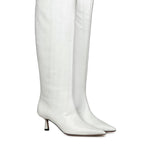 Stivali Jane in pelle<BR/> JANE 50 ANGUILLAGREY GIULIANO GALIANO 