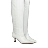 Stivali Jane in pelle<BR/> JANE 50 ANGUILLAGREY GIULIANO GALIANO 