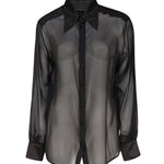 Camicia in chiffon di seta F5R42T FU1ATN0000 DOLCE & GABBANA 