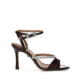 Sandali in vernice con cristalli 5393754309 WINE KURT GEIGER 