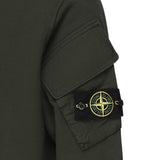 Felpa girocollo con tasche sulle maniche K2S156100008 S0A20V005E STONE ISLAND 