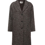 Cappotto midi melange DJ0063 VAR.UNICA OTTOD'AME 