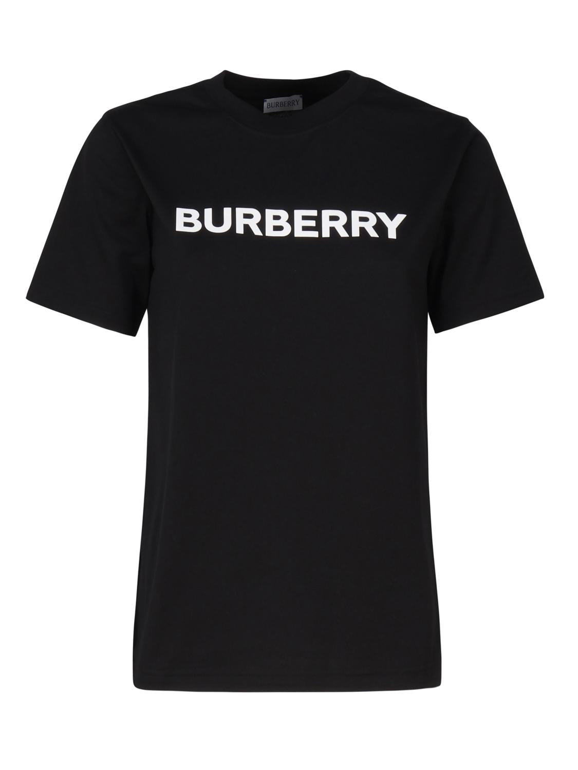 T-shirt in cotone con logo<BR/> 8080324 A1189 BURBERRY 