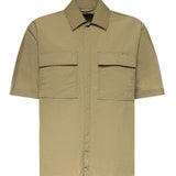 Camicia in tech-crincle CM00015UL 128277305 LAMINAR 