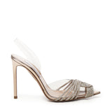 Décolleté Gatsby in PVC con cristalli GASHIGL0 SYPROG AQUAZZURA 