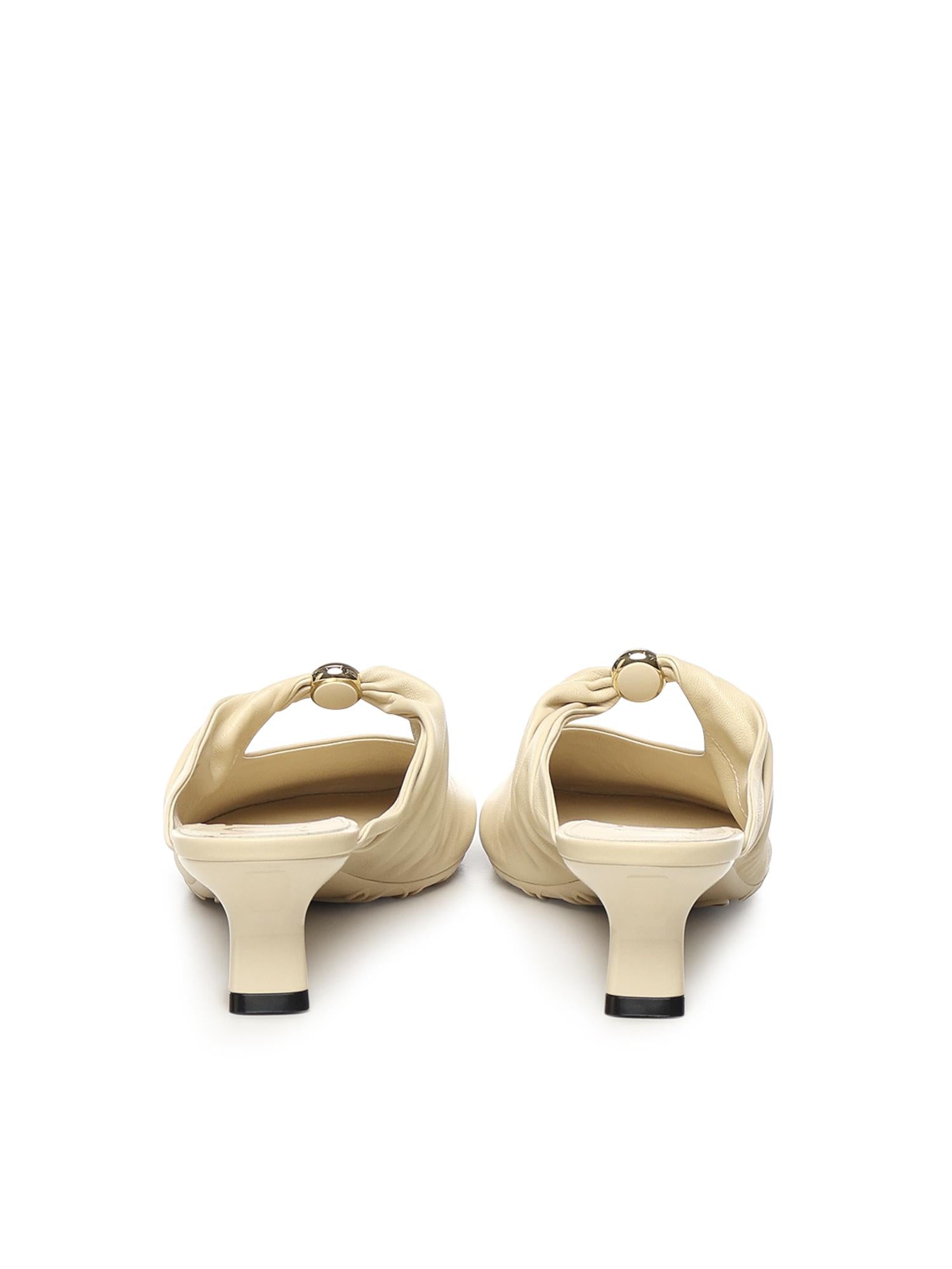 Sabot Pebble in nappa di agnello L815379X95 5733 LOEWE 